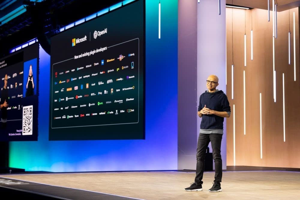 Microsoft行政總裁Satya Nadella Build
