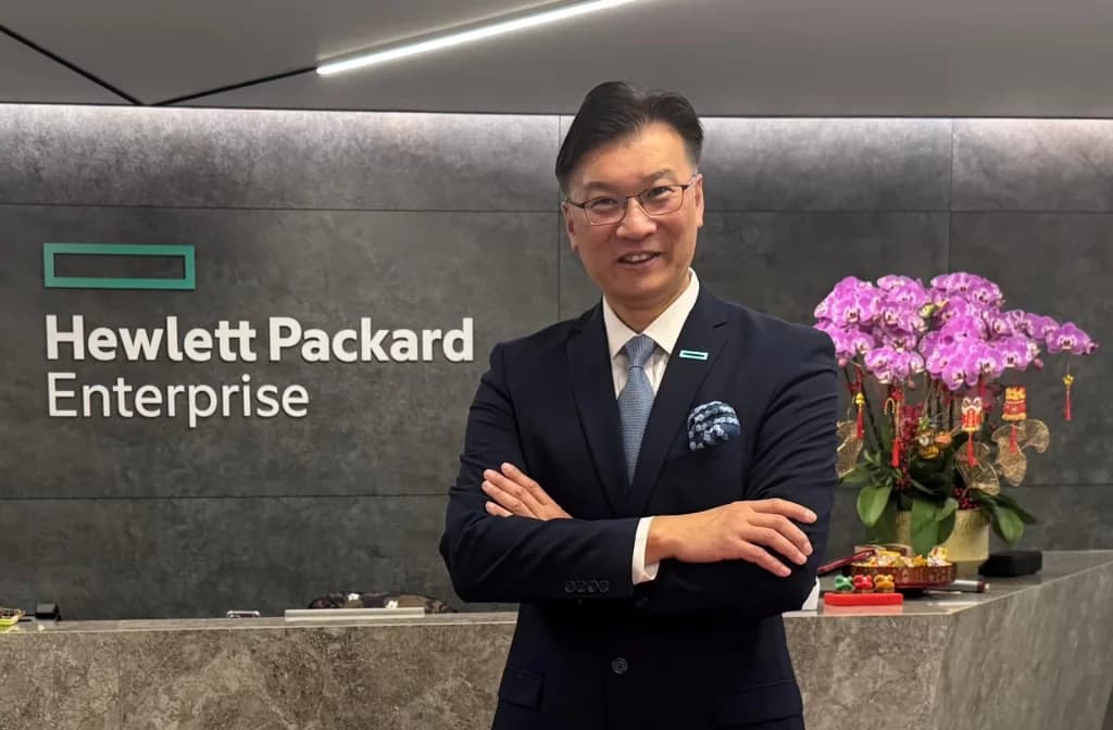 HPE香港及澳門董事總經理郭榮忠（Vincent Kwok）